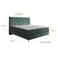 Astoria boxspring ágy 160 X 200