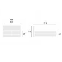Caya motoros boxspring ágy 160 X 200 