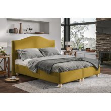 Clara gázrugós ágyneműtartós kárpitozott ágy 160 X 200 fekvőfelület