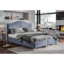 Clara gázrugós ágyneműtartós kárpitozott ágy 160 X 200 fekvőfelület