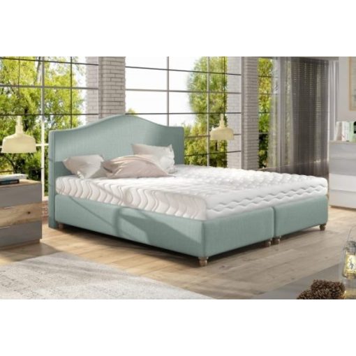 Clara gázrugós ágyneműtartós kárpitozott ágy 160 X 200 fekvőfelület