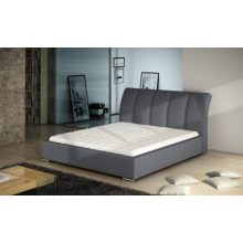 Cliff kárpitozott ágy - 106 cm magas fejtámla - 160 X 200 fekvőfelület