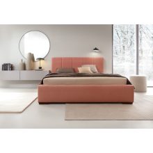 Cliff kárpitozott ágy - 106 cm magas fejtámla - 160 X 200 fekvőfelület