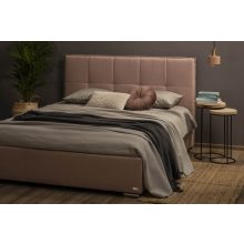 Cortina kárpitozott ágy - 106 cm magas fejtámla - 160 X 200 fekvőfelület