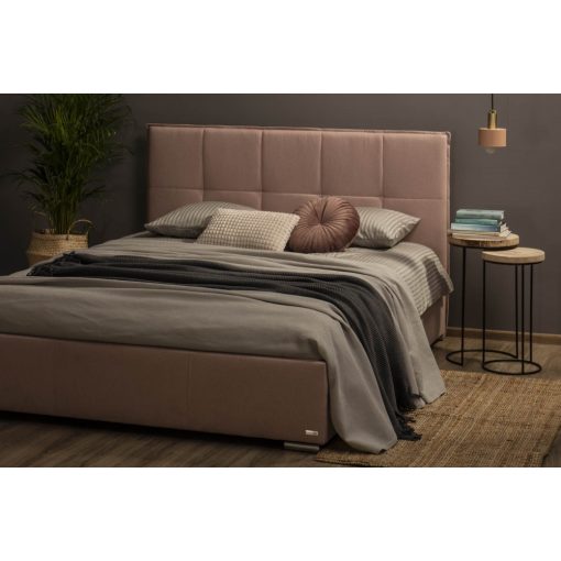 Cortina kárpitozott ágy - 106 cm magas fejtámla - 160 X 200 fekvőfelület