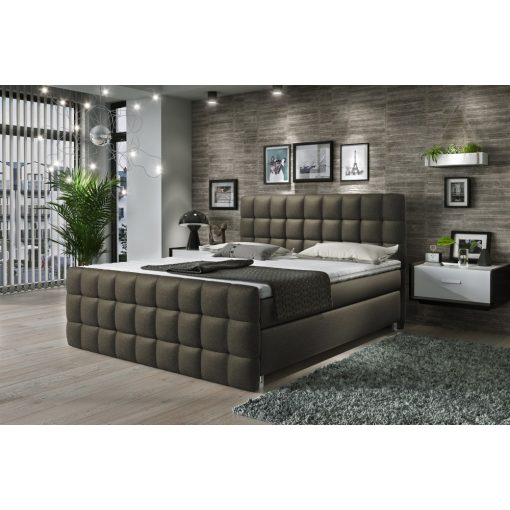 Imperia boxspring ágy 160 X 200 - Soft Top - latex + memory topper 9 cm