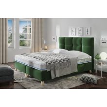 Mona gázrugós ágyneműtartós kárpitozott ágy 140 X 200 fekvőfelület