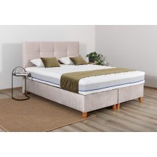 Mona gázrugós ágyneműtartós kárpitozott ágy 140 X 200 fekvőfelület