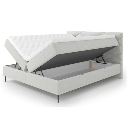 Senno táskarugós boxspring ágy ágyneműtartóval 140 X 200