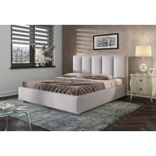 Vanessa kárpitozott ágy - 106 cm magas fejtámla - 120 X 200 fekvőfelület