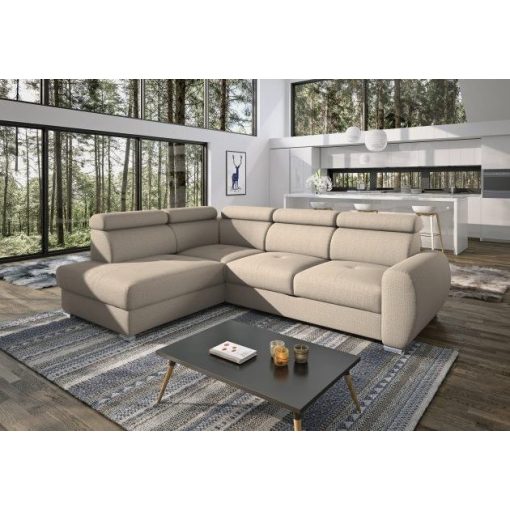 Cegléd sarokgarnitúra L - balos