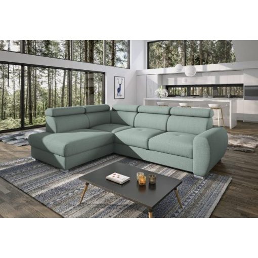 Cegléd sarokgarnitúra L - balos