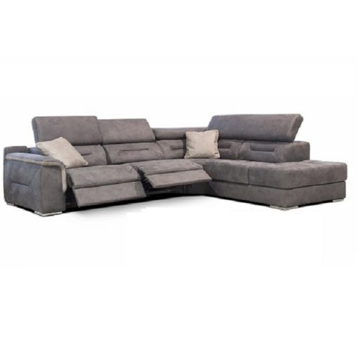 Beautiful 2 motoros relax sarokgarnitúra - 296 cm X 235 cm - jobbos