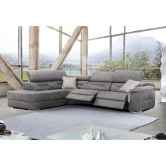   Beautiful 2 motoros relax sarokgarnitúra - 296 cm X 235 cm - balos