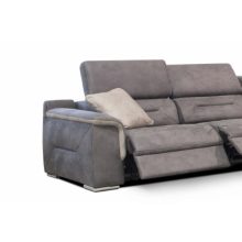 Beautiful 2 motoros relax sarokgarnitúra - 296 cm X 235 cm - balos