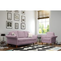 Budaörs fotel - rózsaszínű