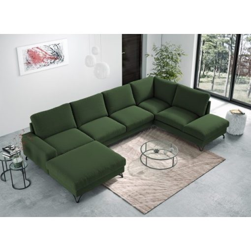 Budapest háttámlás sarokelem modul (terminál) - jobbos
