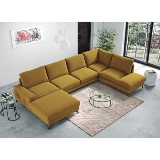 Budapest háttámlás sarokelem modul (terminál) - jobbos