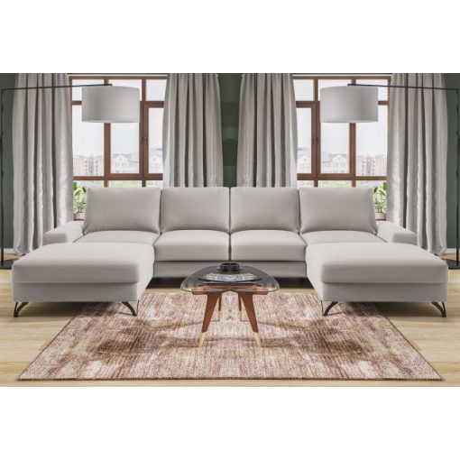 Budapest U-form sarokgarnitúra  - szimmetrikus - LS méret