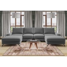 Budapest U-form sarokgarnitúra  - szimmetrikus - LS méret