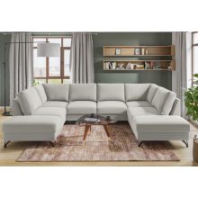 Budapest U-form sarokgarnitúra  - szimmetrikus - XM méret