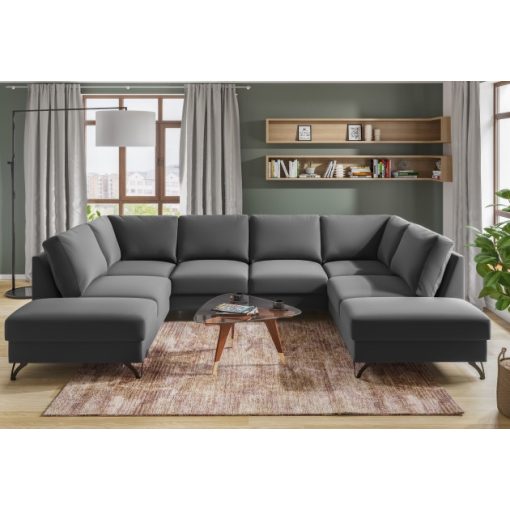 Budapest U-form sarokgarnitúra  - szimmetrikus - XM méret