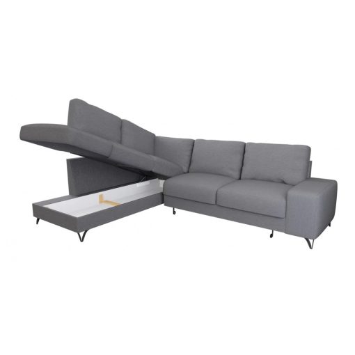 Budapest sarokgarnitúra XL - jobbos - bézs színben