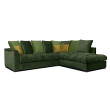 Carlo sarokgarnitúra 288 cm X 250 cm - jobbos