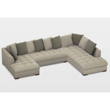 Carlo U-alakú sarokgarnitúra 168 cm X 372 cm X 250 cm - jobbos