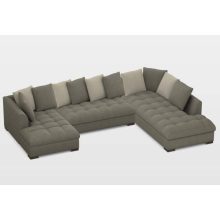 Carlo U-alakú sarokgarnitúra 168 cm X 372 cm X 250 cm - jobbos