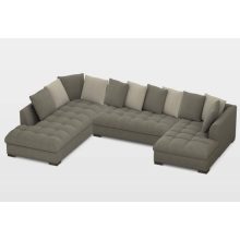 Carlo U-alakú sarokgarnitúra 250 cm X 372 X 168 cm - balos