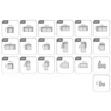 Davos sarokgarnitúra 310 cm X 226 cm - jobbos