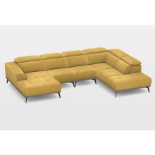 Davos U-alakú sarokgarnitúra 170 cm X 363 cm X 226 cm - jobbos