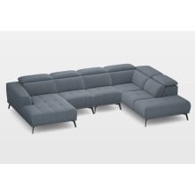 Davos U-alakú sarokgarnitúra 170 cm X 363 cm X 226 cm - jobbos