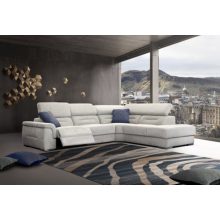 Domino relax motoros sarokgarnitúra 297 cm X 235 cm - jobbos