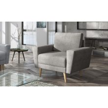 Dán fotel - szürke színben