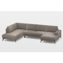 Eston U-alakú sarokgarnitúra 219 cm X 362 X 156 cm - balos