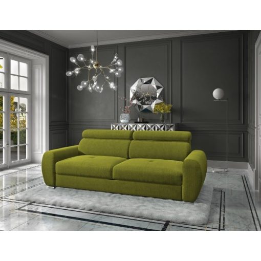 Kényelmes kanapé világoszöld színben