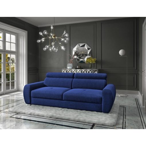 Kényelmes kanapé kék színben