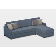 Keskeny sarokgarnitúra 254 cm X 184 cm - jobbos