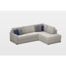 Keskeny sarokgarnitúra 273 cm X 205 cm - jobbos