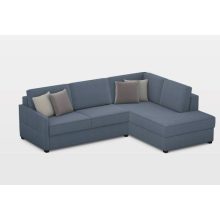 Keskeny sarokgarnitúra 273 cm X 205 cm - jobbos