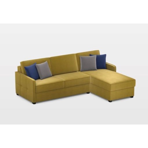 Keskeny 1 személyes hosszúfotel (longchair) tárolóval 1 karral bal