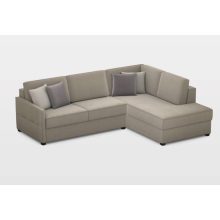 Keskeny 1 személyes hosszúfotel (longchair) tárolóval 1 karral bal