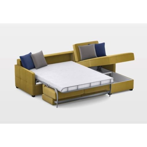 Keskeny 1 személyes hosszúfotel (longchair) tárolóval 1 karral bal