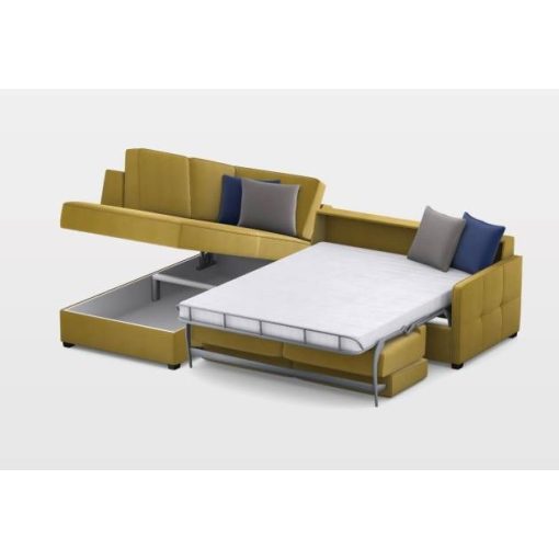 Keskeny 1 személyes hosszúfotel (longchair) tárolóval 1 karral bal