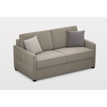 Keskeny 2,5 személyes ágyazható kanapé ( 143 X 198 matrac ) 2 karral