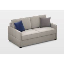 Keskeny 2,5 személyes ágyazható kanapé ( 143 X 198 matrac ) 2 karral