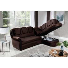 Klasszik nyitott sarokgarnitúra - jobbos