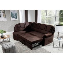 Klasszik nyitott sarokgarnitúra - balos